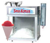 sno cone machine